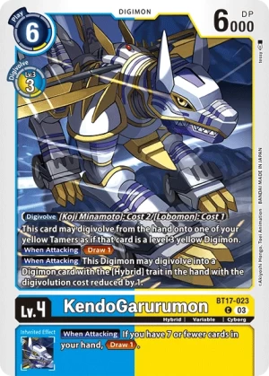 KendoGarurumon (BT17-023)