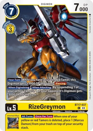 RizeGreymon (BT17-037)