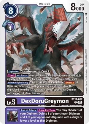 DexDoruGreymon (BT17-067)