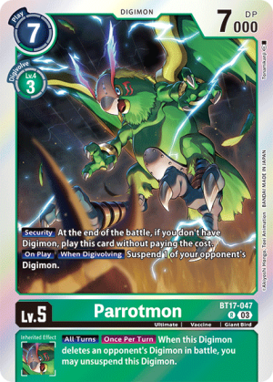 Parrotmon (BT17-047)