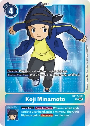 Koji Minamoto (BT17-083)