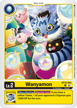 Wanyamon (BT18-003)