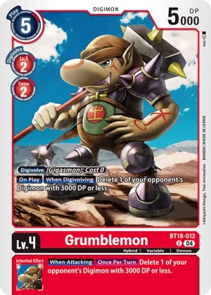 Grumblemon (BT18-012)