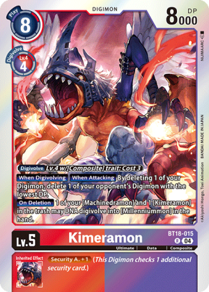 Kimeramon (BT18-015)