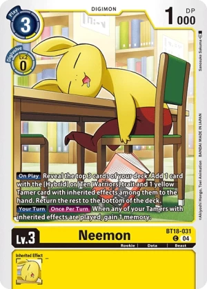 Neemon (BT18-031)