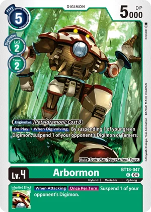 Arbormon (BT18-047)