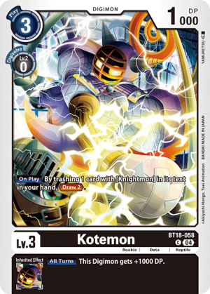 Kotemon (BT18-058)