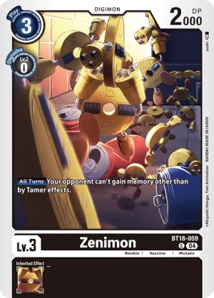 Zenimon (BT18-059)