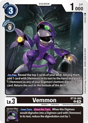 Vemmon (BT18-060)
