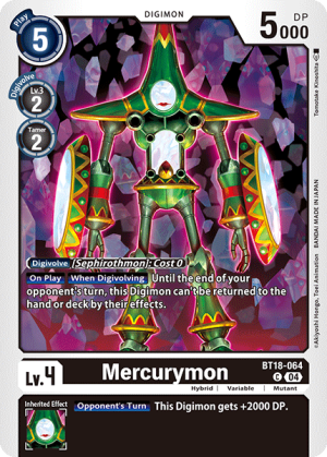 Mercurymon (BT18-064)
