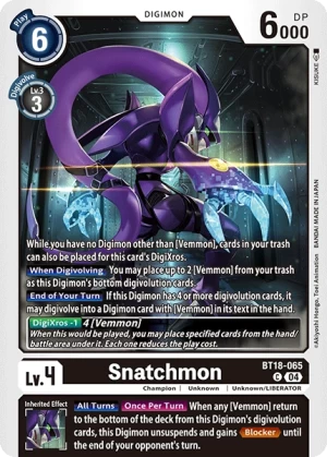 Snatchmon (BT18-065)