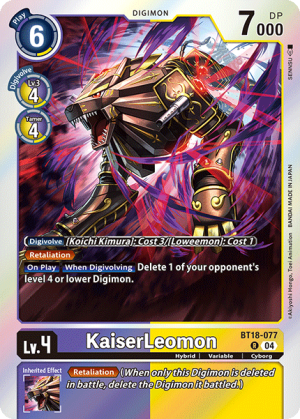 KaiserLeomon (BT18-077)