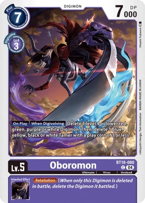 Oboromon (BT18-080)
