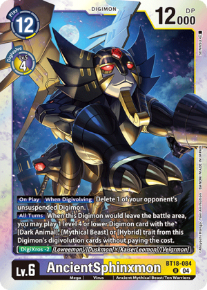 AncientSphinxmon (BT18-084)