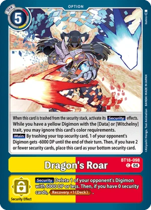 Dragon's Roar (BT18-098)