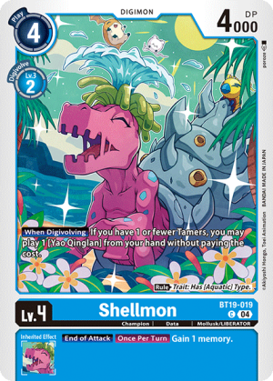 Shellmon (BT19-019)