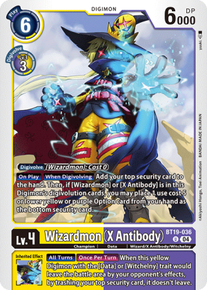 Wizardmon (X Antibody) (BT19-036)