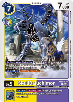SkullBaluchimon (BT19-039)