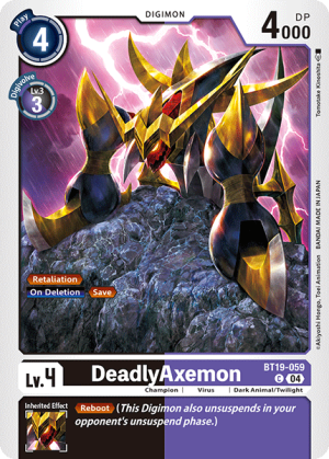 DeadlyAxemon (BT19-059)