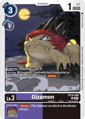 Gizamon (BT19-066)