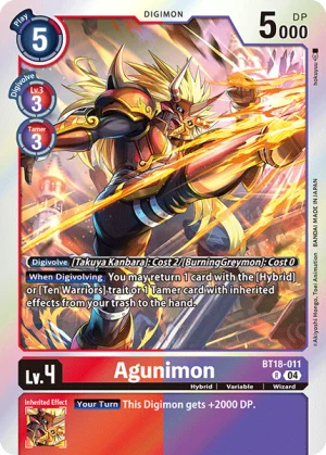 Agunimon (BT18-011)