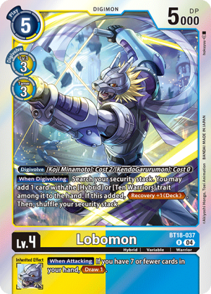 Lobomon (BT18-037)