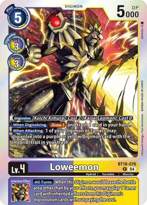 Loweemon (BT18-076)
