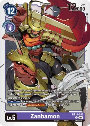 Zanbamon (BT18-085)