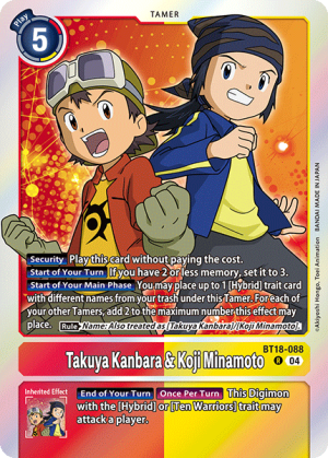 Takuya Kanbara & Koji Minamoto (BT18-088)