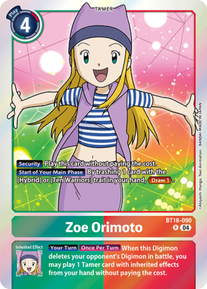 Zoe Orimoto (BT18-090)