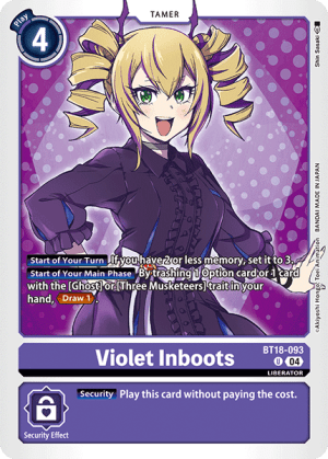 Violet Inboots (BT18-093)