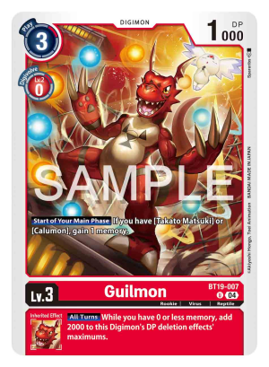 Guilmon (BT19-007)
