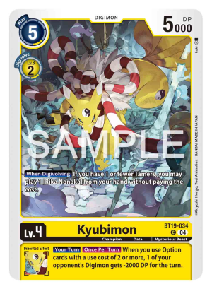 Kyubimon (BT19-034)