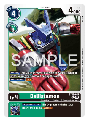 Ballistamon (BT19-047)