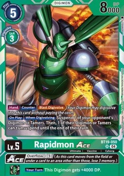 Rapidmon Ace (BT19-050) (V.1)