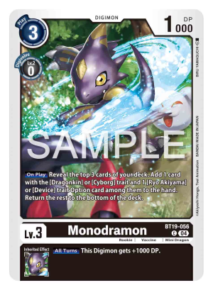 Monodramon (BT19-056)