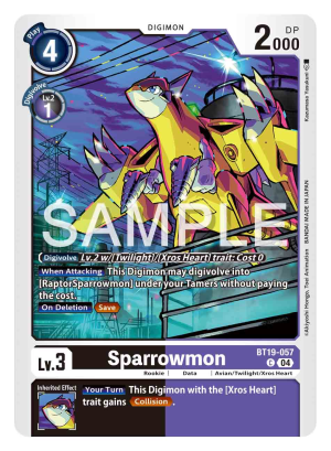 Sparrowmon (BT19-057)