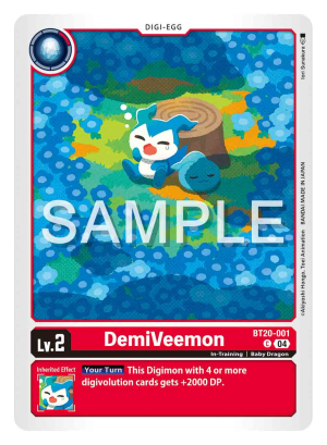 DemiVeemon (BT20-001)