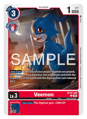 Veemon (BT20-009)
