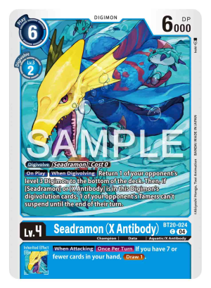 Seadramon (X Antibody) (BT20-024)