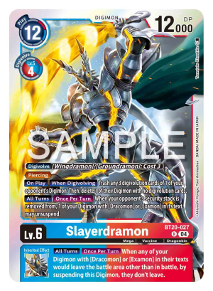Slayerdramon (BT20-027)