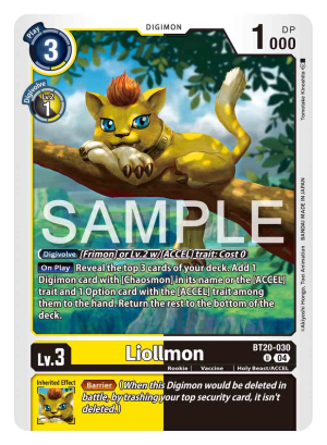 Liollmon (BT20-030)