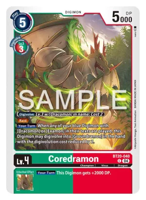 Coredramon (BT20-040)