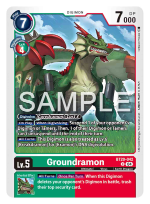 Groundramon (BT20-042)