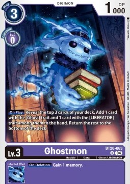 Ghostmon (BT20-063) (V.1)