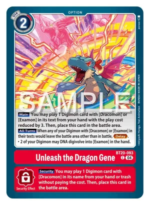 Unleash the Dragon Gene (BT20-093)