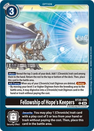 Fellowship of Hope's Keepers (BT20-095)