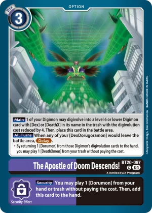 The Apostle of Doom Descends! (BT20-097)