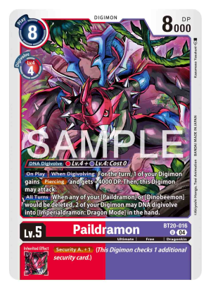 Paildramon (BT20-016)