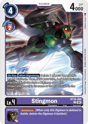 Stingmon (BT20-066)
